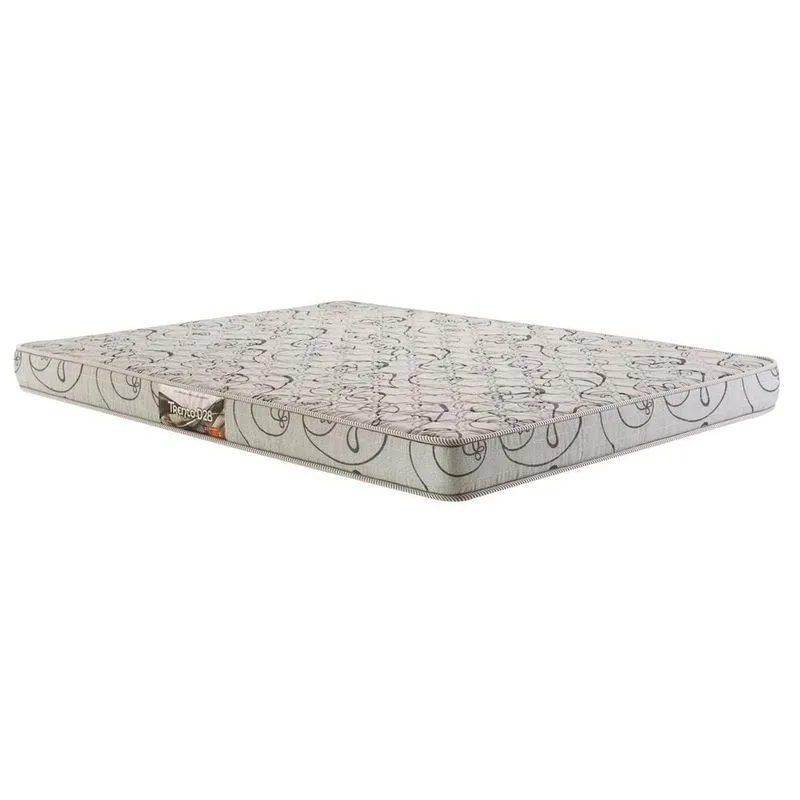 Colchão Casal Herval Trento Espuma D28 14x138x188 cm - Cinza/Preto