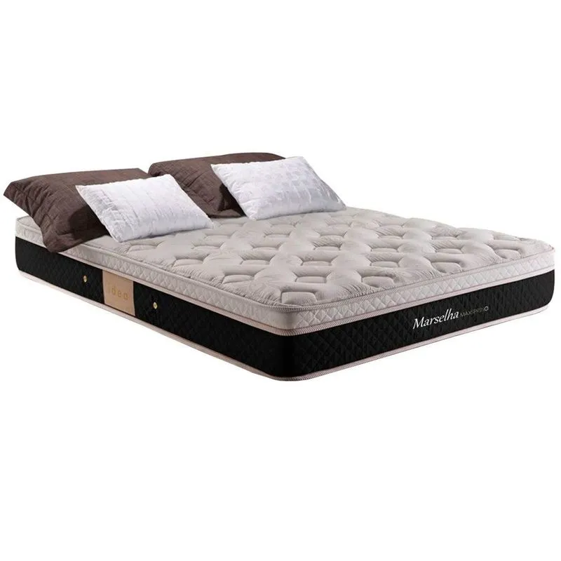 Colchão King Molas Maxspring Marselha Euro Pillow (193x203x25) - Herval