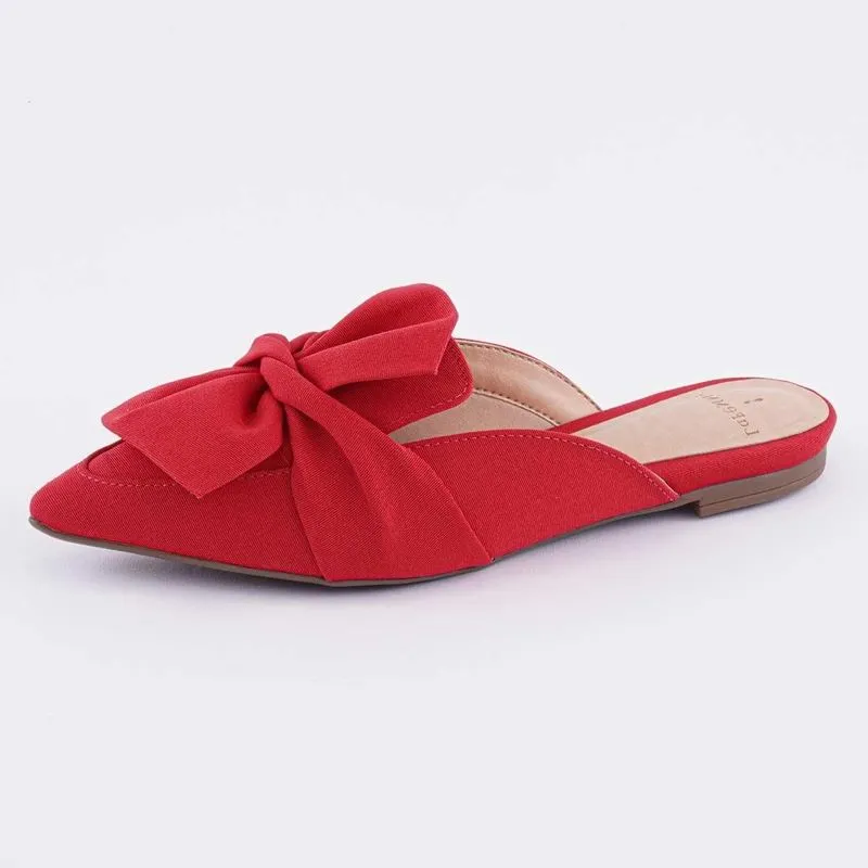 Mule Jenna Vermelho 37