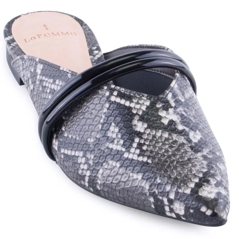 Mule Piton Chic Preto 40