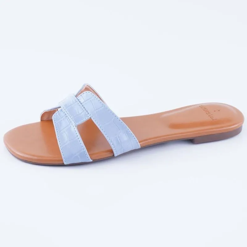 Chinelo Slide Luiza Jeans 37