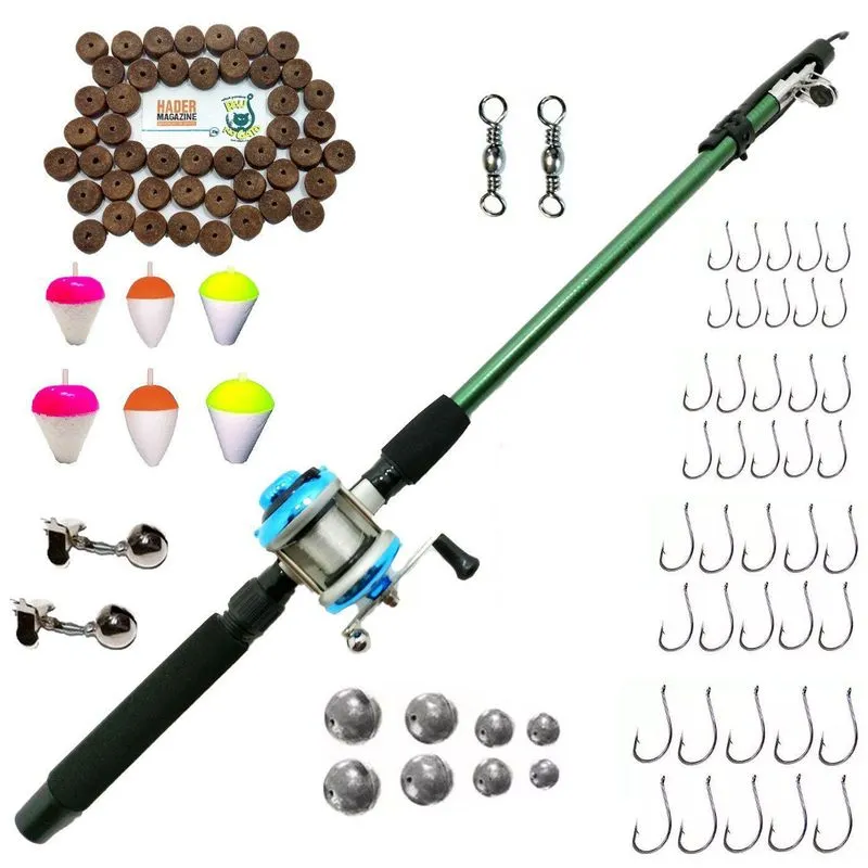 Kit De Pesca Completo Para 6kg Vara Carretilha Com Itens