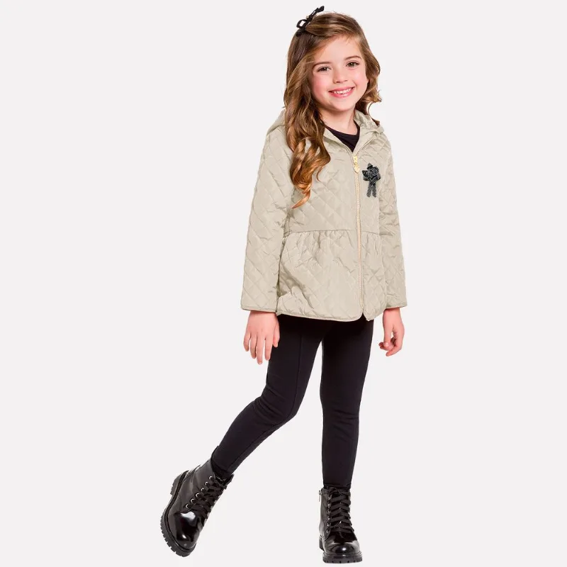Conjunto Infantil Feminino Jaqueta + Legging Milon 11401.6826.6