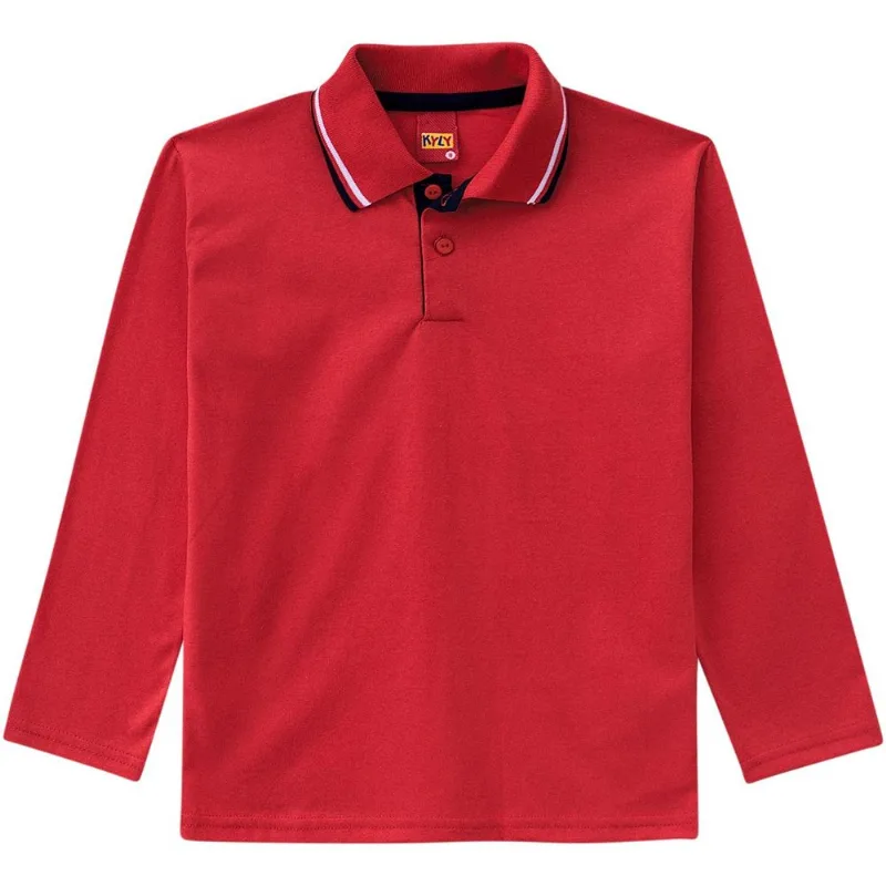 Camisa Polo Infantil Masculina Kyly Meia Malha 206290.40051.16