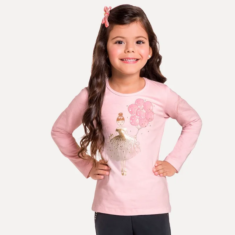 Blusa Infantil Feminina Milon Cotton 11385.40076.3