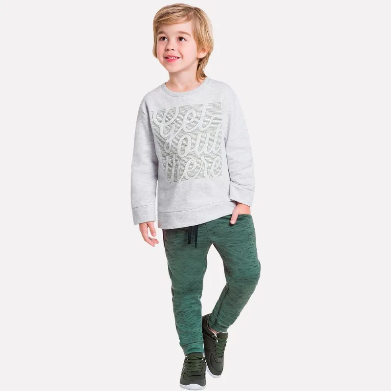 Conjunto Infantil Masculino Casaco + Calça Milon 11474.6826.4