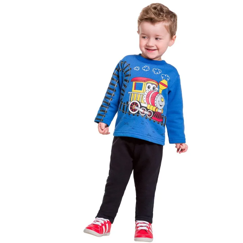 Conjunto Infantil Masculino Blusa + Calça Kyly 206943.6824.M