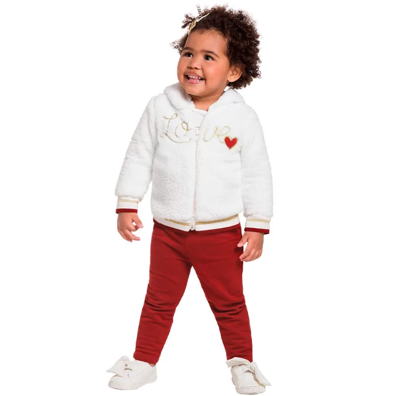 Conjunto Infantil Feminino Jaqueta + Legging Kyly 206857.0452.3