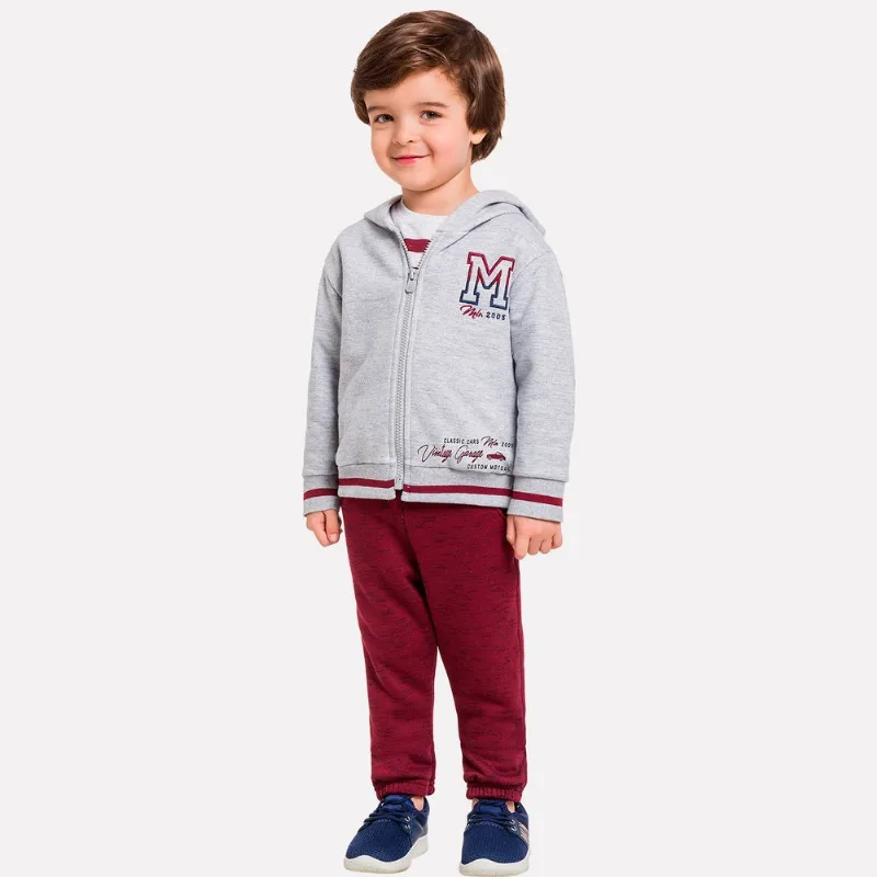 Conjunto Infantil Masculino Casaco + Calça Milon 11432.70149.8