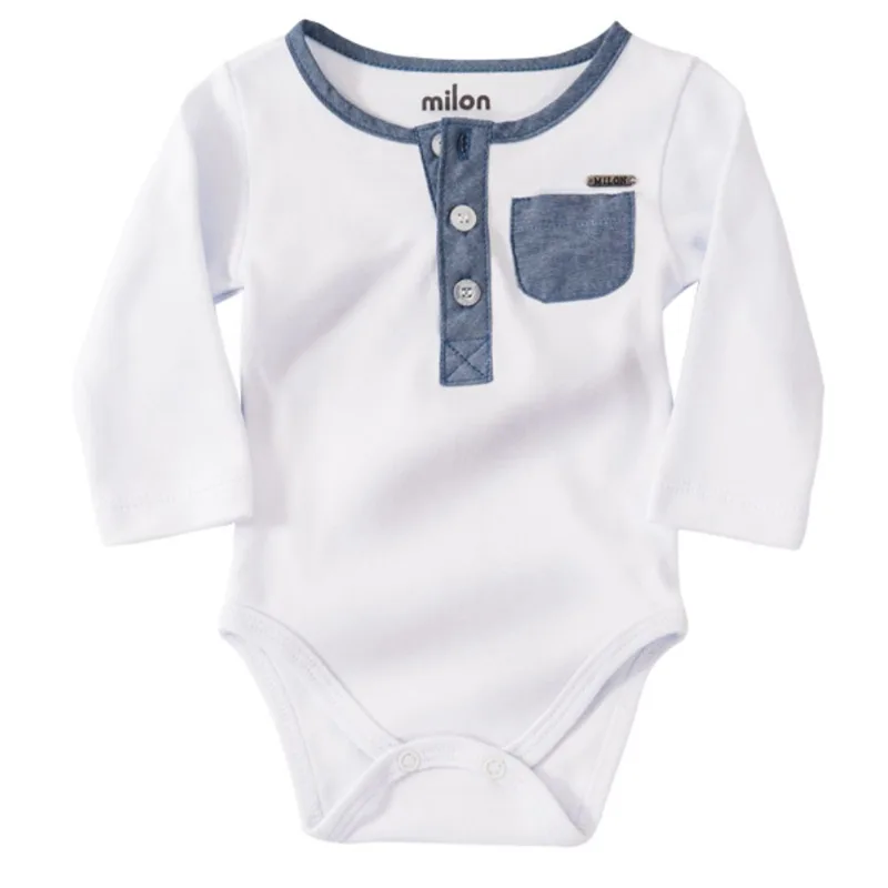Body bebê menino em suedine M4395.0001.1