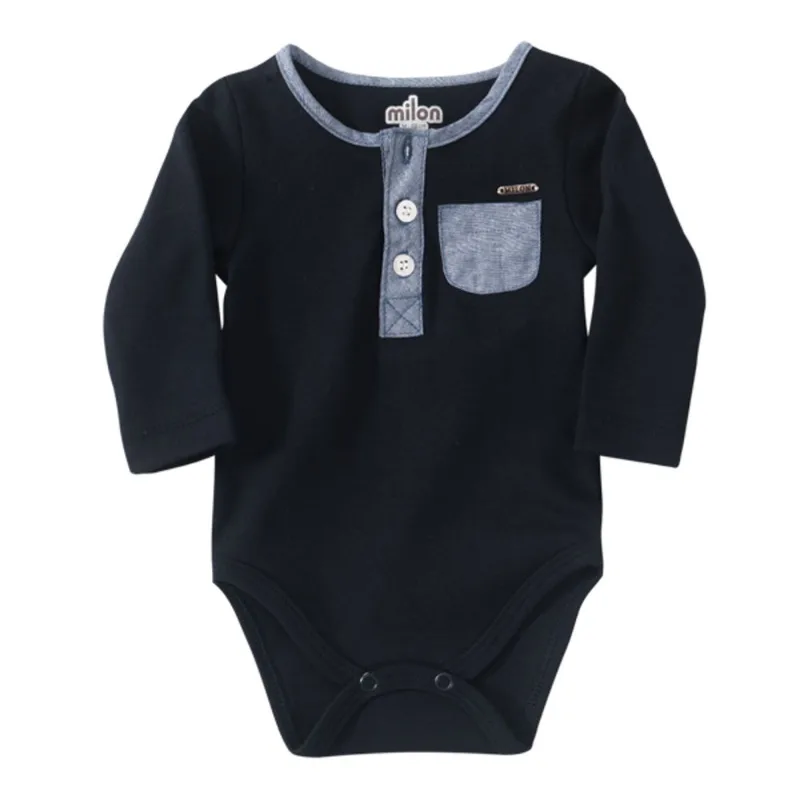Body bebê menino em suedine M4395.6729.RN