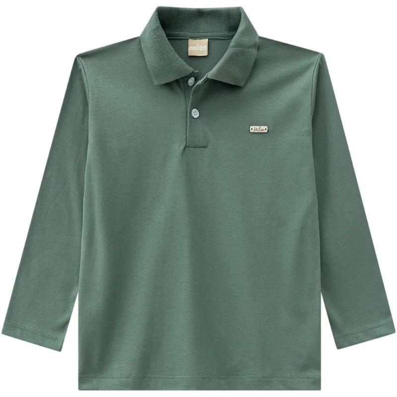 Camisa Polo Infantil Masculina Milon Meia Malha 7568.70121.6