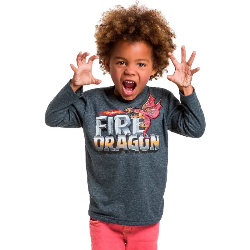 Camiseta Infantil Masculina Kyly Meia Malha 206958.6826.3