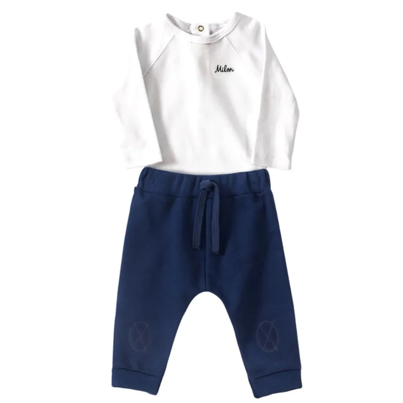 Conjunto bebê menino em suedine M4482.6783.3