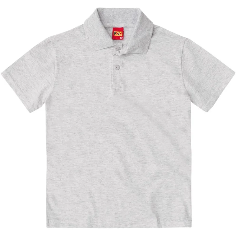 Camiseta Polo Infantil Masculina Kyly Meia Malha 107631.0467.16