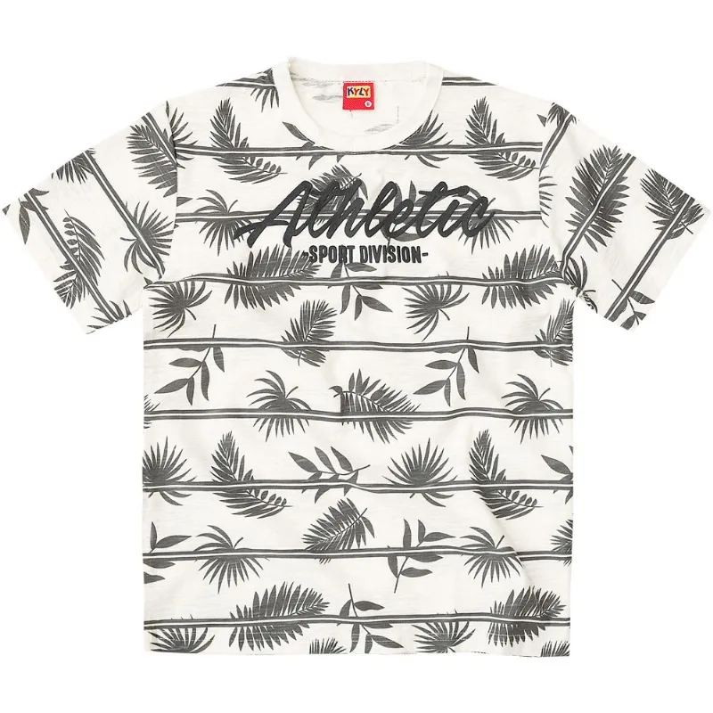 Camiseta infantil menino em flamê 108747.0452.10