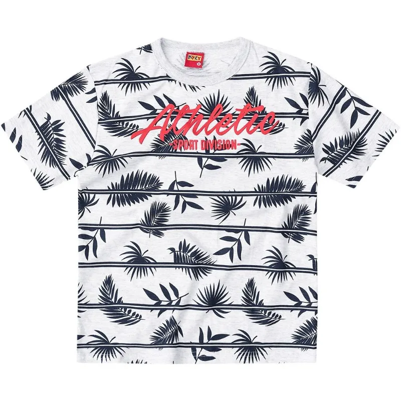 Camiseta infantil menino em flamê 108747.0467.10