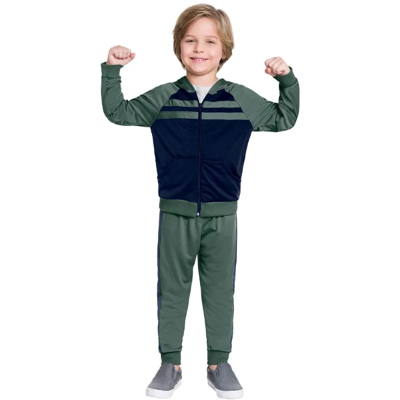 Conjunto Infantil Masculino Casaco + Calça Kyly Moving 207041.70121.4