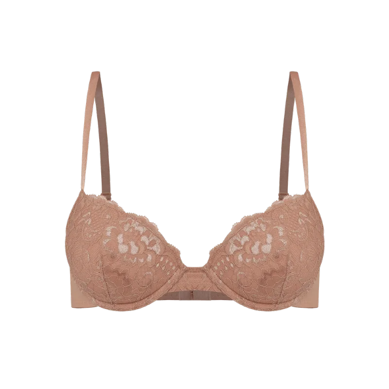 Sutiã hope Push Up em Renda e Microfibra LE2522 Bege 44