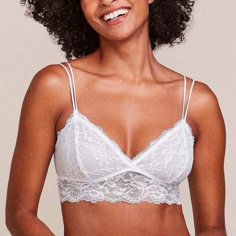 Sutia Top Em Renda 00l22550 Branco/g