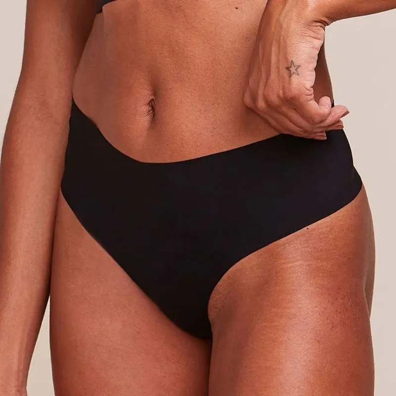 Calcinha Fio Dental Largas 372850 Preto P Preto P