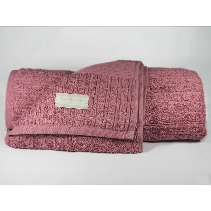 Toalha de Banho Buddemeyer Fio Penteado Rosa 1671