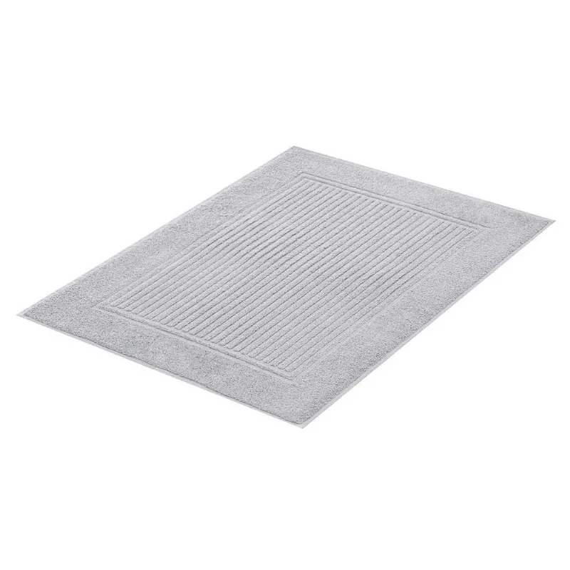 Tapete Toalha Piso Buddemeyer de Algodão 48cm X 70cm Cinza