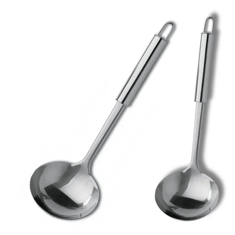 Kit 4 Conchas De Cozinha Feijão Utensilio Em Aço Inox 33cm