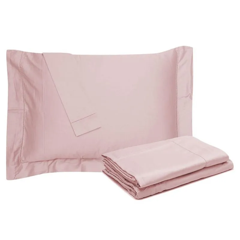Jogo De Cama Casal 300 Fios Bud Vision Rosa - Buddemeyer