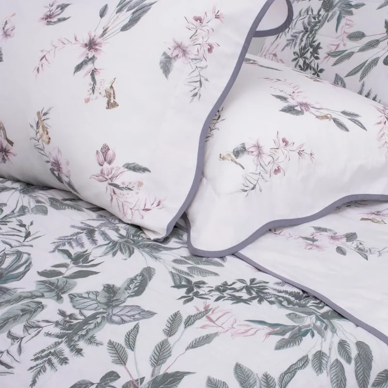 jogo cama king buddemeyer 180 fios percalle bethania - BUDDEMEYER