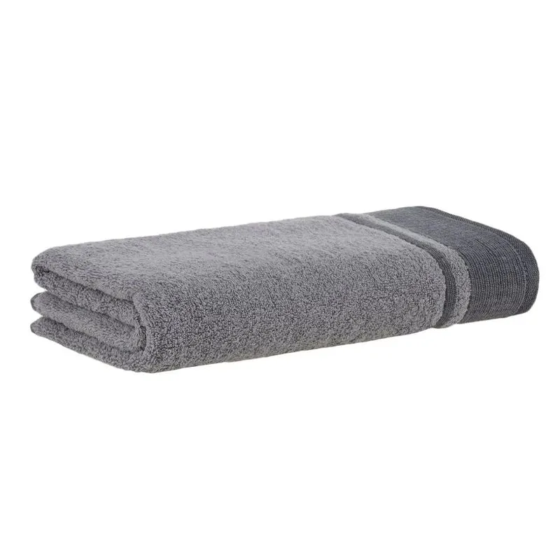 Toalha Rosto Vivace 48x80cm Buddemeyer Cinza Escuro
