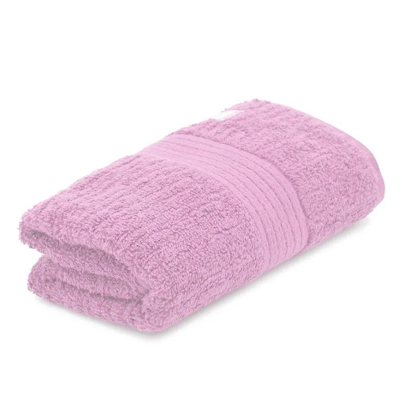 Toalha De Rosto Canelado - Buddemeyer Rosa 1069