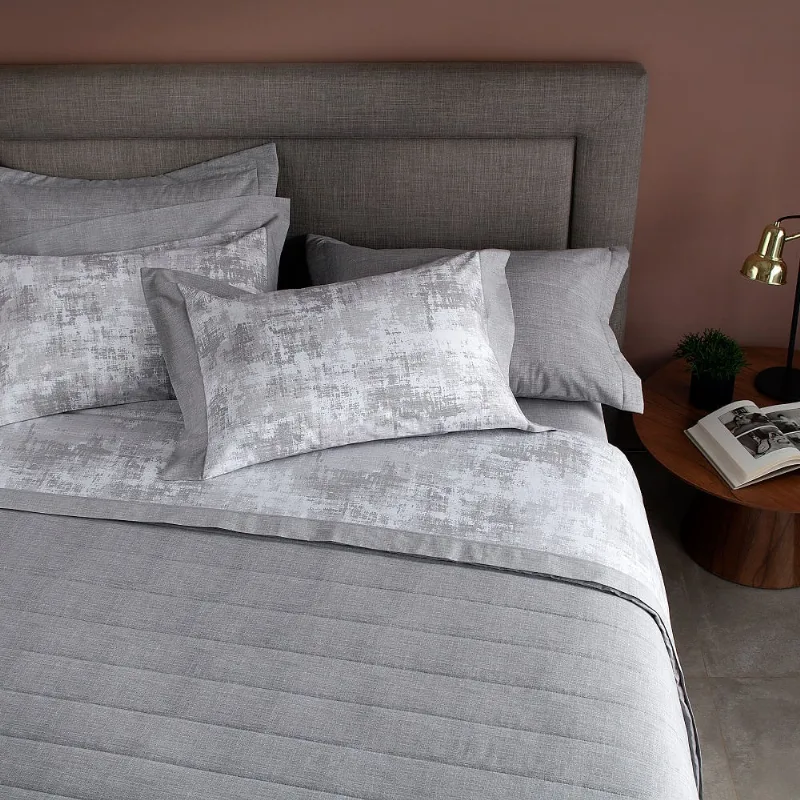 jogo cama casal buddemeyer 180 fios percalle metropolitan - BUDDEMEYER