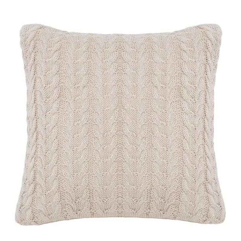 Almofada De Tricot Erin - Buddemeyer Bege