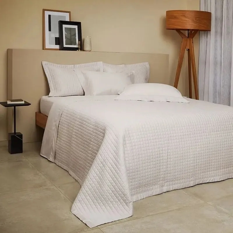 Jogo de Cama Vision New Colors Ii Solteiro 1,70x2,50 Bege 72