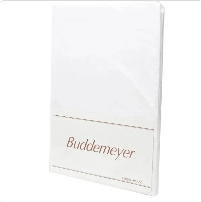 Lençol Basic Percalle Queen 160x200x40cm Bege Buddemeyer