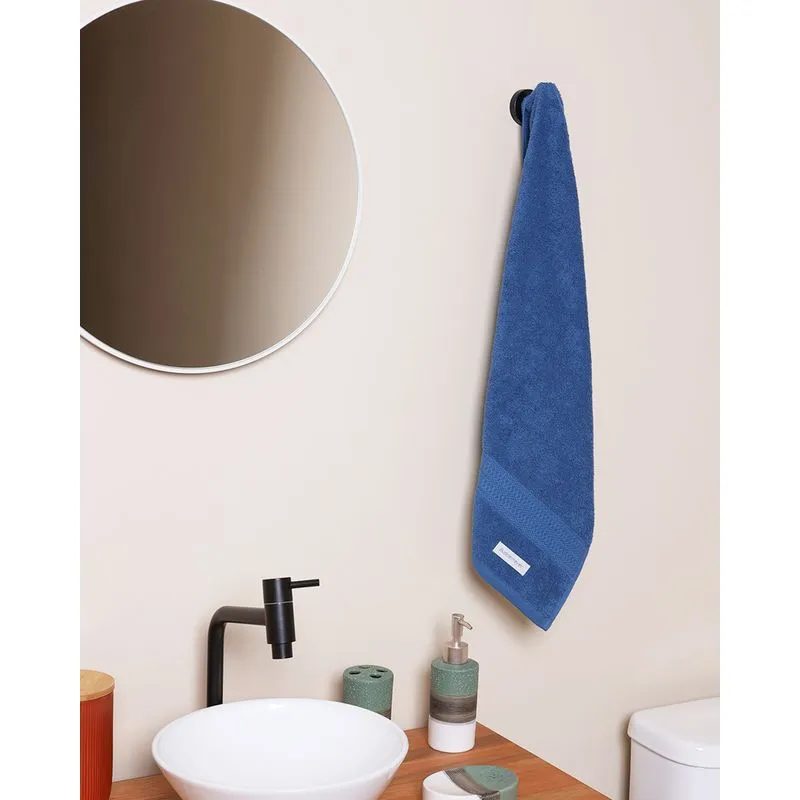 Toalha De Rosto 48cm x 75cm Buddemeyer Corine Azul UN