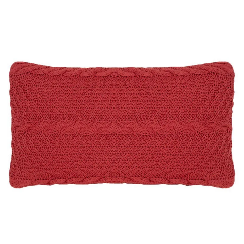 Almofada Tricot Frankie 30/50 Cor Terracota