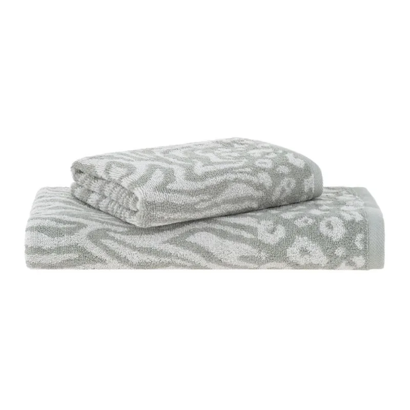Jogo de Toalha Banho Buddemeyer Animal Print Zebra 2 peças