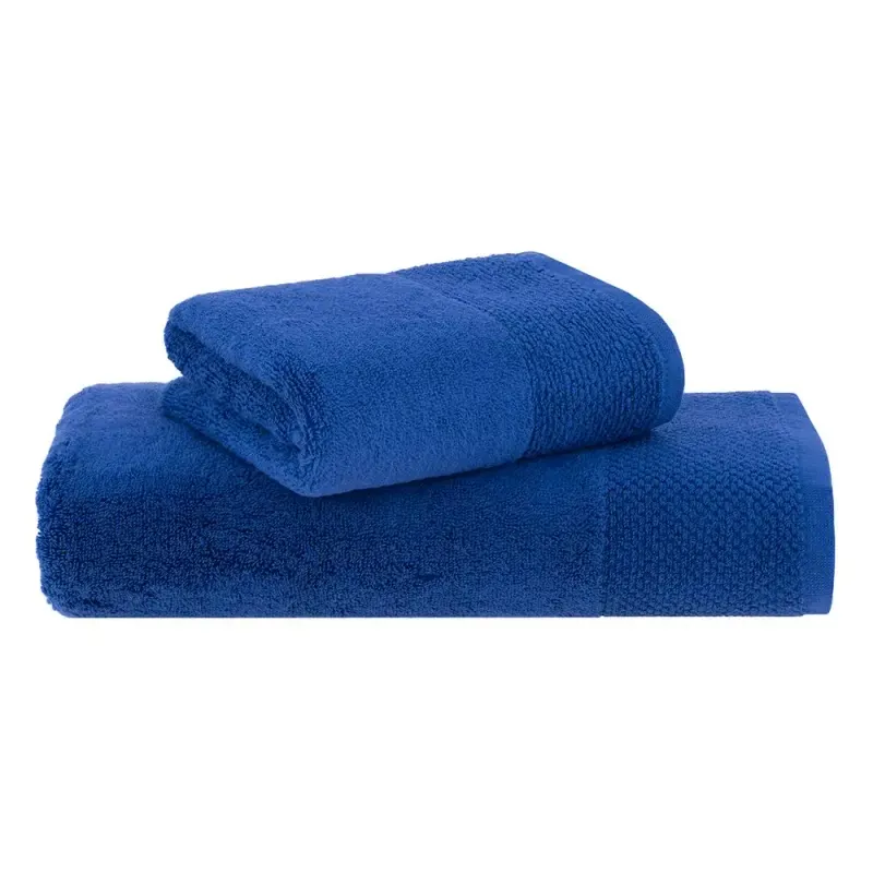 Jogo de Toalha Air Cotton Hannah Azul - A\CASA BY BUDDEMEYER