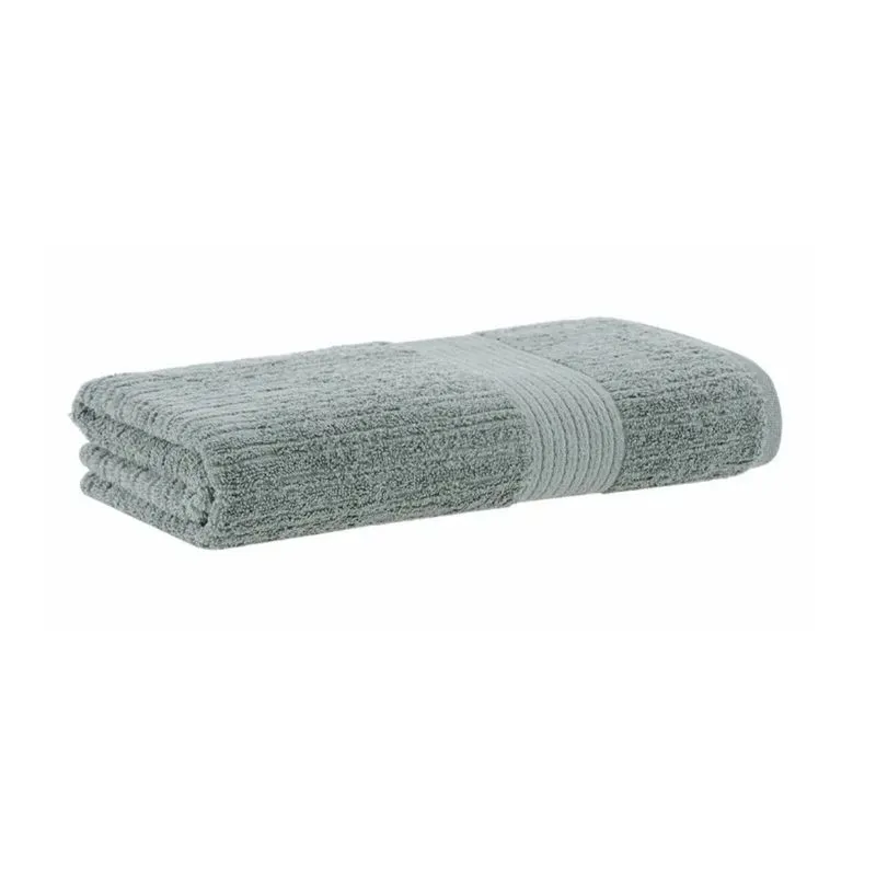 Toalha Banho Buddemyer Fio Penteado Canelado 1836 Verde 70x140cm