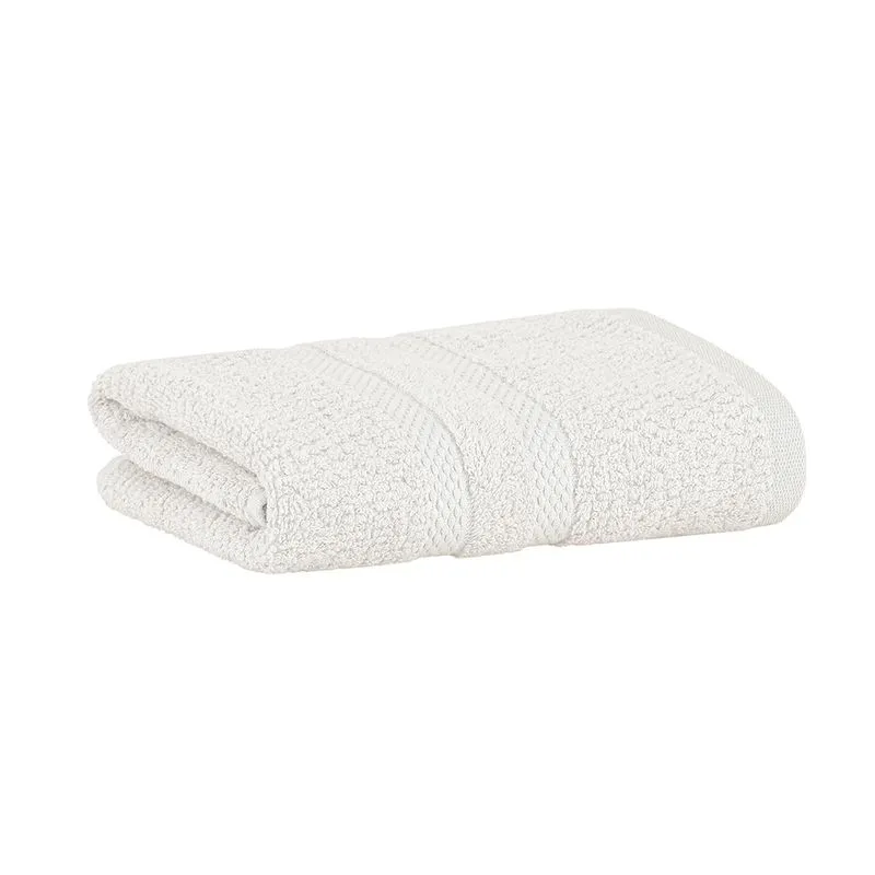 Toalha de Rosto Extra Soft Buddemeyer Vanilla Algodão Cinza