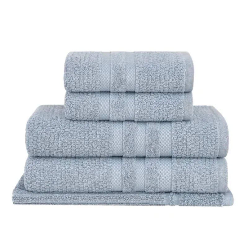 Jogo de Banho 5 Peças Vanilla Extra Soft 100% Algodão - Buddemeyer AZUL