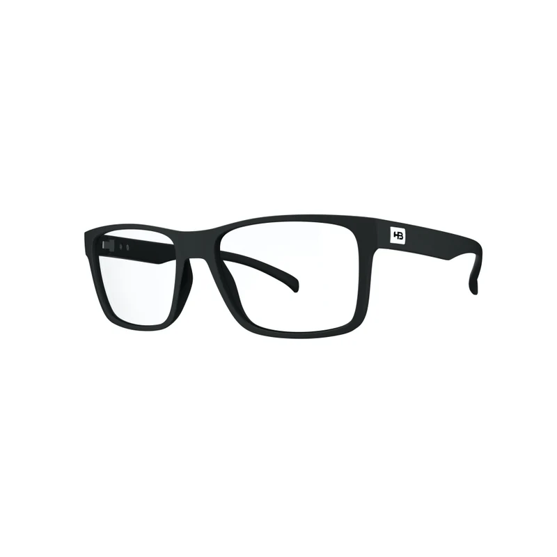 Óculos de Grau HB Polytech 93108 Matte Black D. White