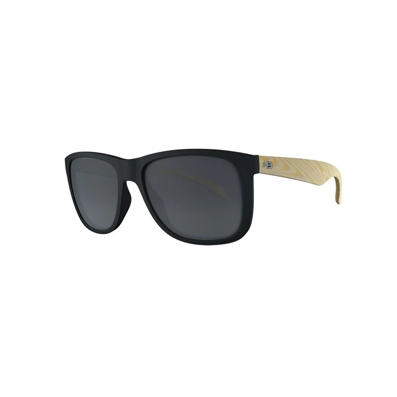 Óculos de Sol Hb Ozzie Matte Black Wood Gray