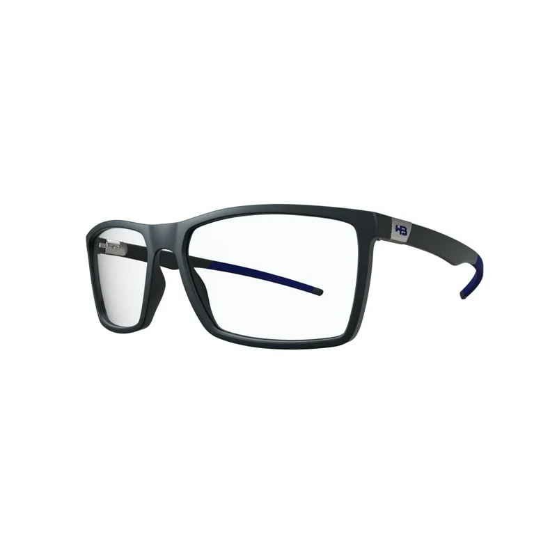 Óculos de Grau Hb Polytech M 93149 Matte Black D. Blue - Lente 5,7 cm