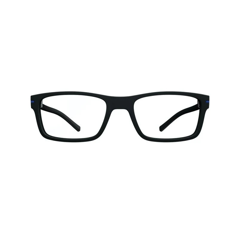 Óculos de Grau HB Polytech 93131 Matte Black D. Blue