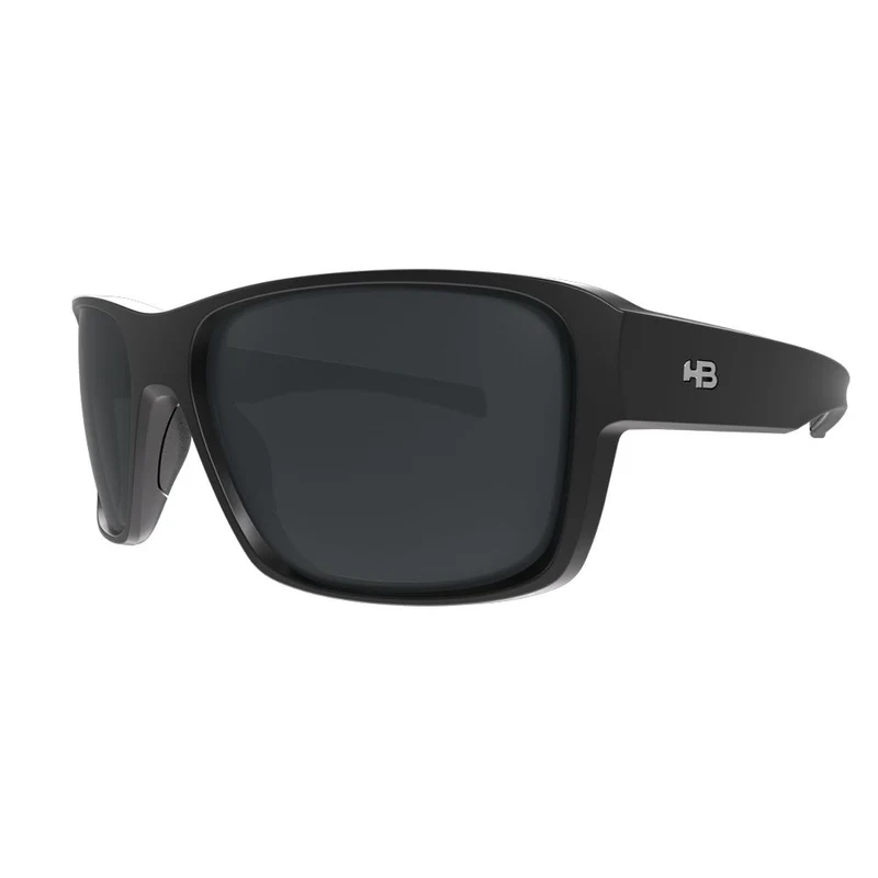 Óculos de sol HB The Pass Matte Black Gray