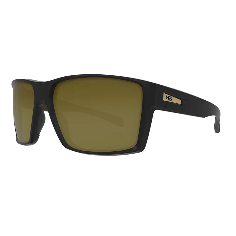 Óculos de Sol HB Byron Black Gold/ Bronze - Lente 6,2 cm