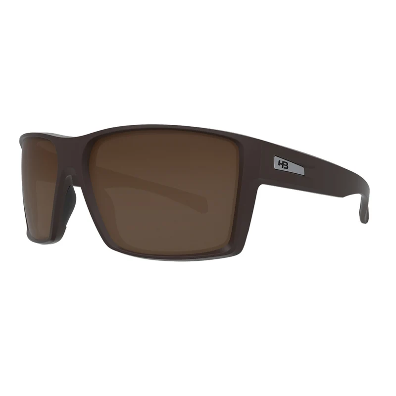 Óculos de Sol HB Byron Matte Café/ Brown - Lente 6.2 cm